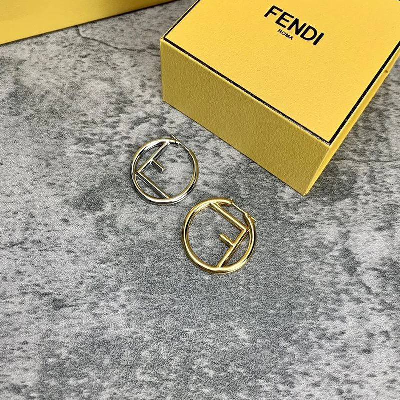 希少色人気フェンディ ピアス ゴールド シルバー ローズピンク コピー feq60845