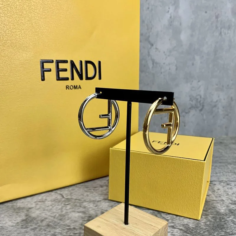 希少色人気フェンディ ピアス ゴールド シルバー ローズピンク コピー feq60845