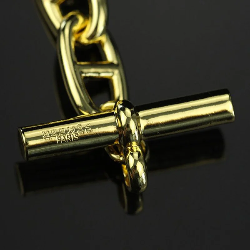 希少色【エルメス】Chaine dAncre ブレスレット 偽物 ラージモデル erd54604