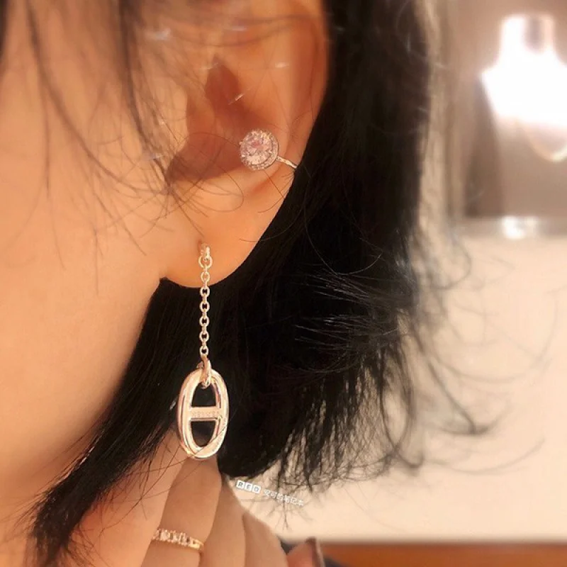 すぐ届く!☆エルメス 偽物☆シェーヌダンクル ピアス MM erx00759