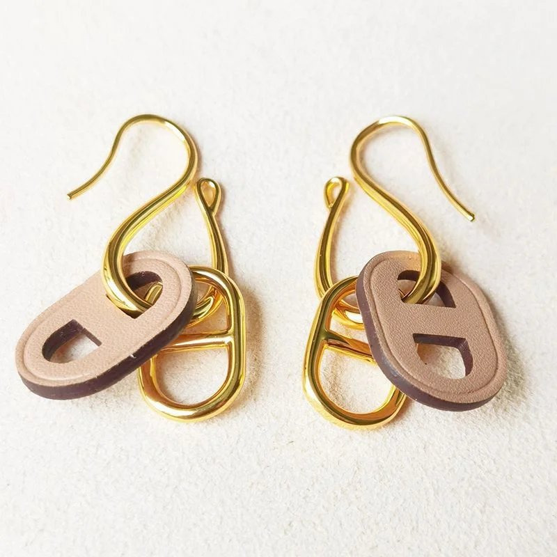 国内発すぐ届く☆エルメス OMaillon コピー オーマイヨン ピアス ery39206