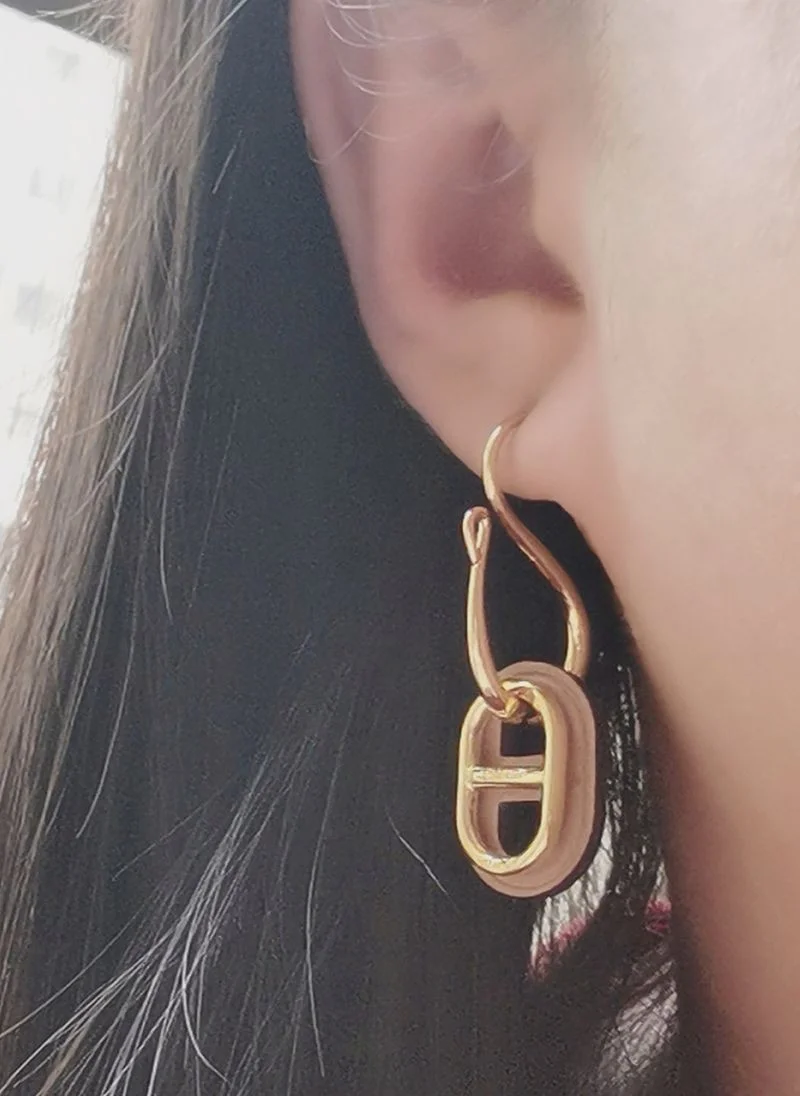 国内発すぐ届く☆エルメス OMaillon コピー オーマイヨン ピアス ery39206