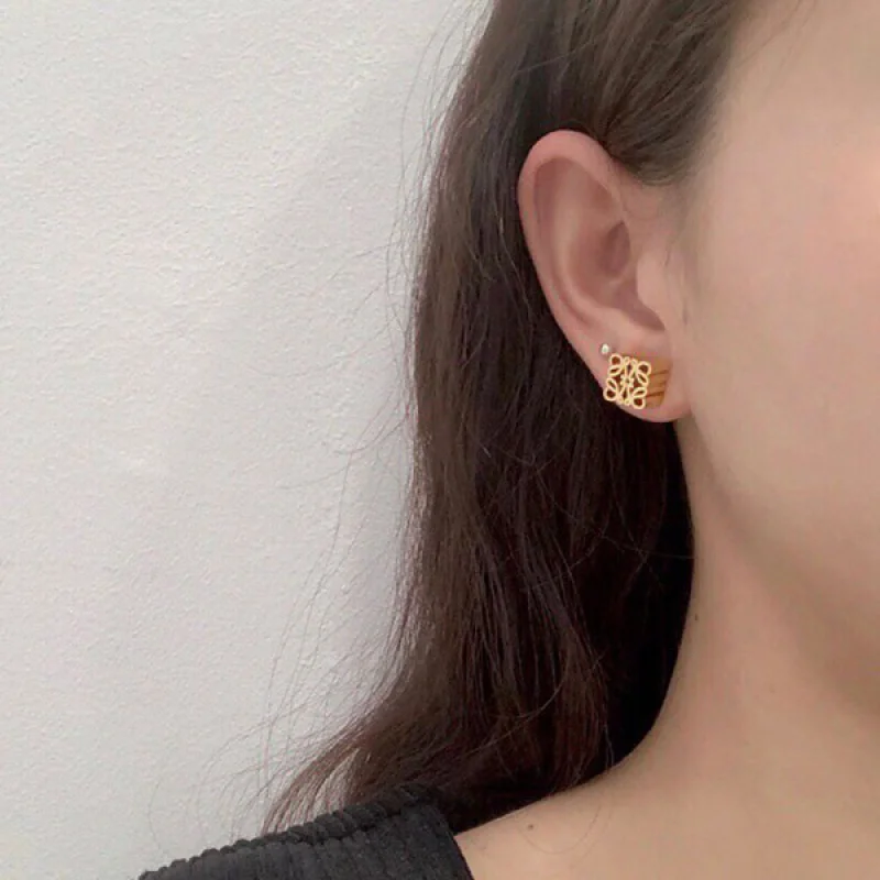《大人気》ロエベ コピー アナグラム スタッド ピアス lod14173