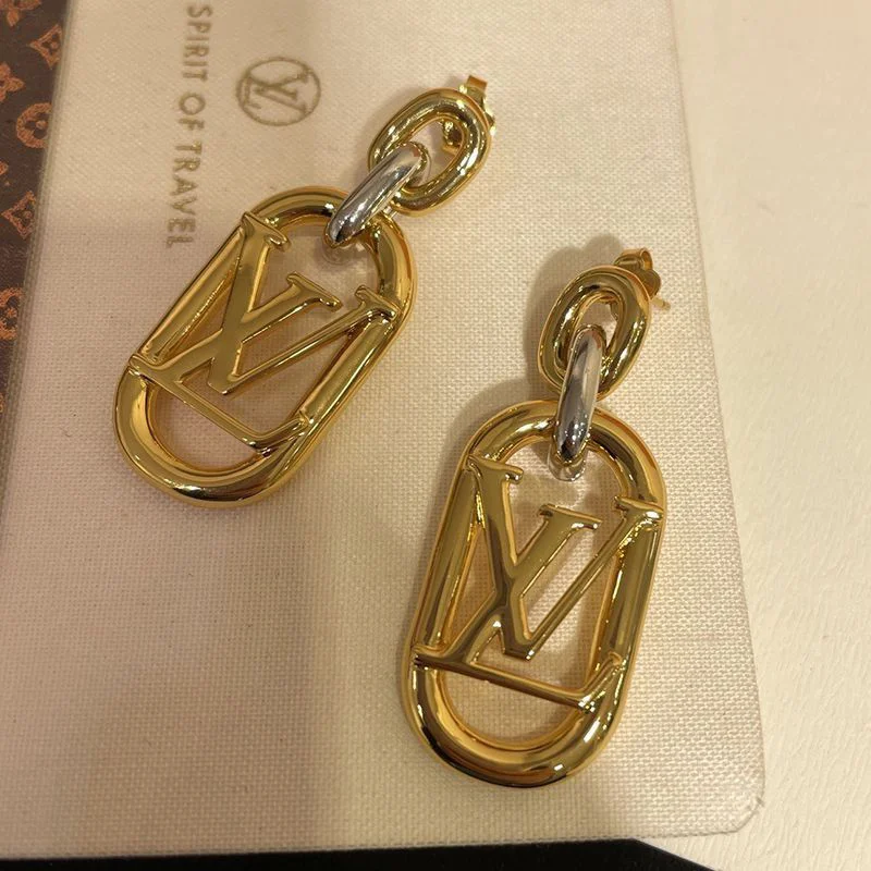 ◆希少◆ルイヴィトン ピアス コピー ドレス パーティー に♪ ゴールド シルバー M00603