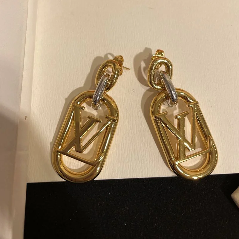 ◆希少◆ルイヴィトン ピアス コピー ドレス パーティー に♪ ゴールド シルバー M00603
