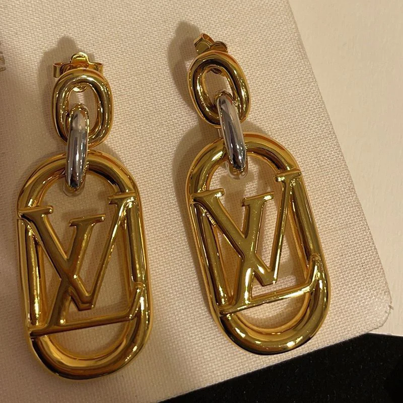 ◆希少◆ルイヴィトン ピアス コピー ドレス パーティー に♪ ゴールド シルバー M00603