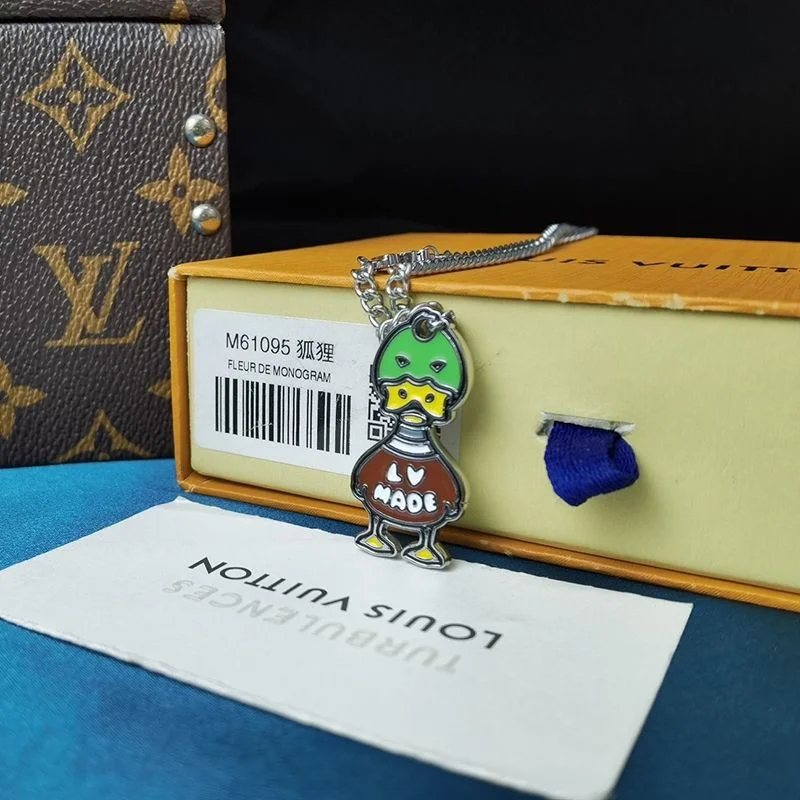 春もの新作ルイヴィトン ペンダントLVダック&amp;タイガー コピー ネックレス MP3231