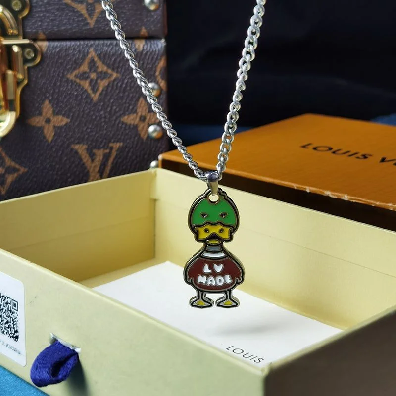 春もの新作ルイヴィトン ペンダントLVダック&amp;タイガー コピー ネックレス MP3231