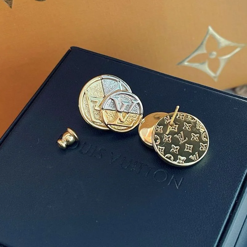 大人気!!新色ヴィトン ピアス コピー ファインジュエリー イエローゴールド 18K vul62740