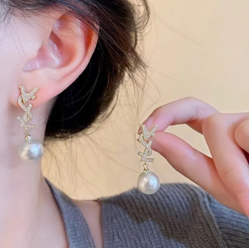 超希少!サンローラン パール イヤリング コピー 188035YSL