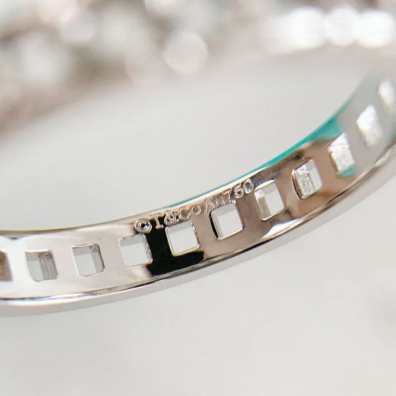 日本未入荷 ティファニー T トゥルー ナローリング コピー 18K 3.5mm Tid07653