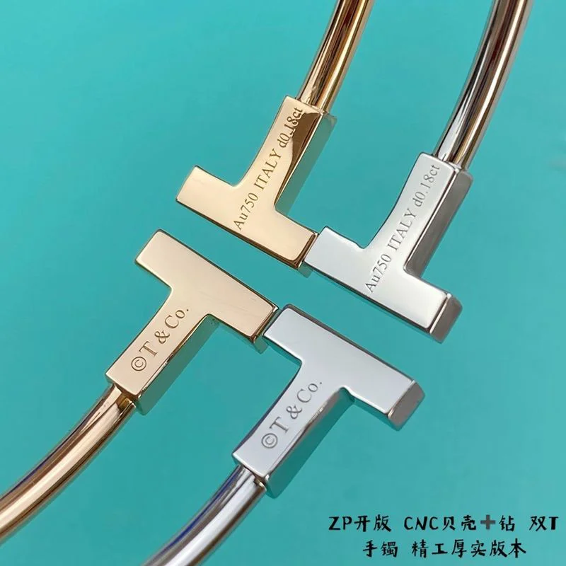 日本未入荷 ティファニー T ダイヤモンド コピー ワイヤーブレスレット Tig30895