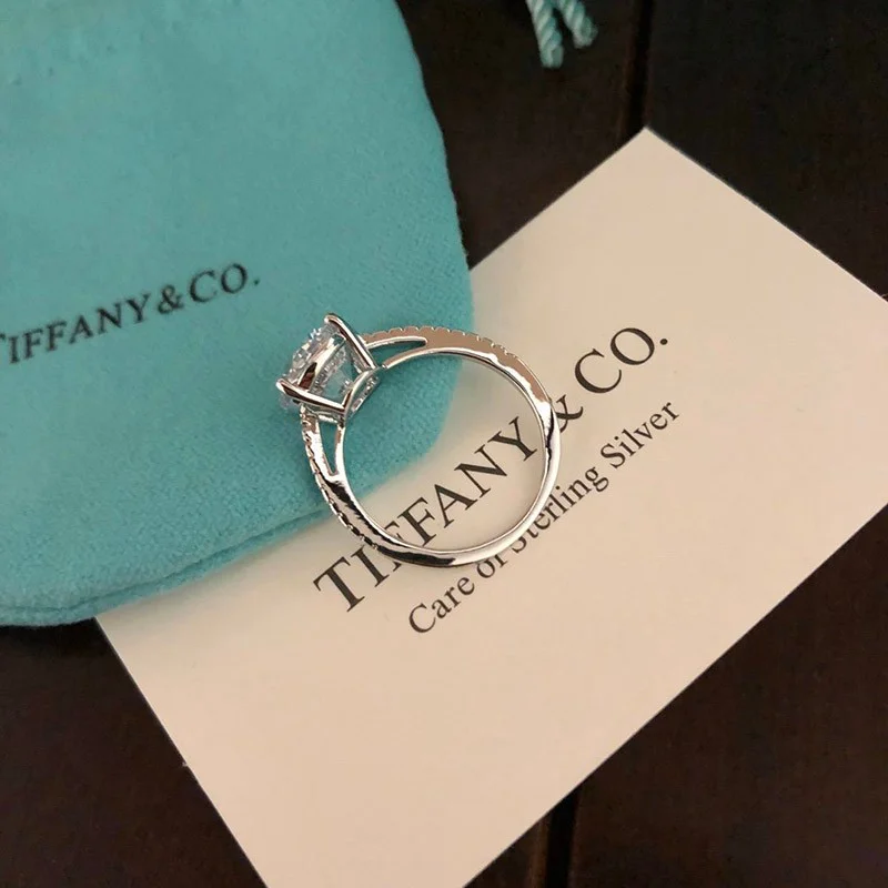 定番【Twiceサナさん着用】ティファニー Soleste 婚約指輪 リング 偽物 Tim50908