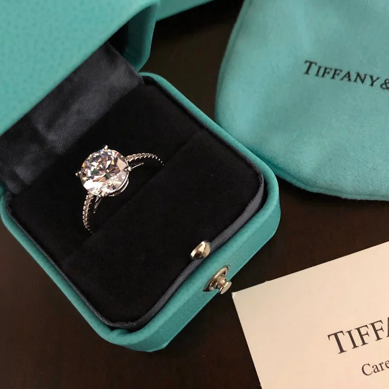 定番【Twiceサナさん着用】ティファニー Soleste 婚約指輪 リング 偽物 Tim50908