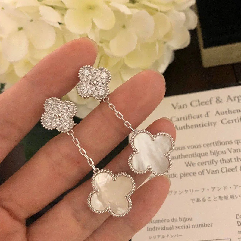 追跡付き発送 【ヴァンクリーフ&アーペル】マジックアルハンブラ イヤリング/ピアス コピー vae35269