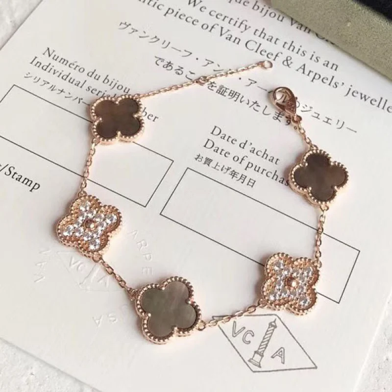 欲しい♡超限定♪ヴァンクリーフ&アーペル*ヴィンテージコピー アルハンブラ ブレスレット vah27940