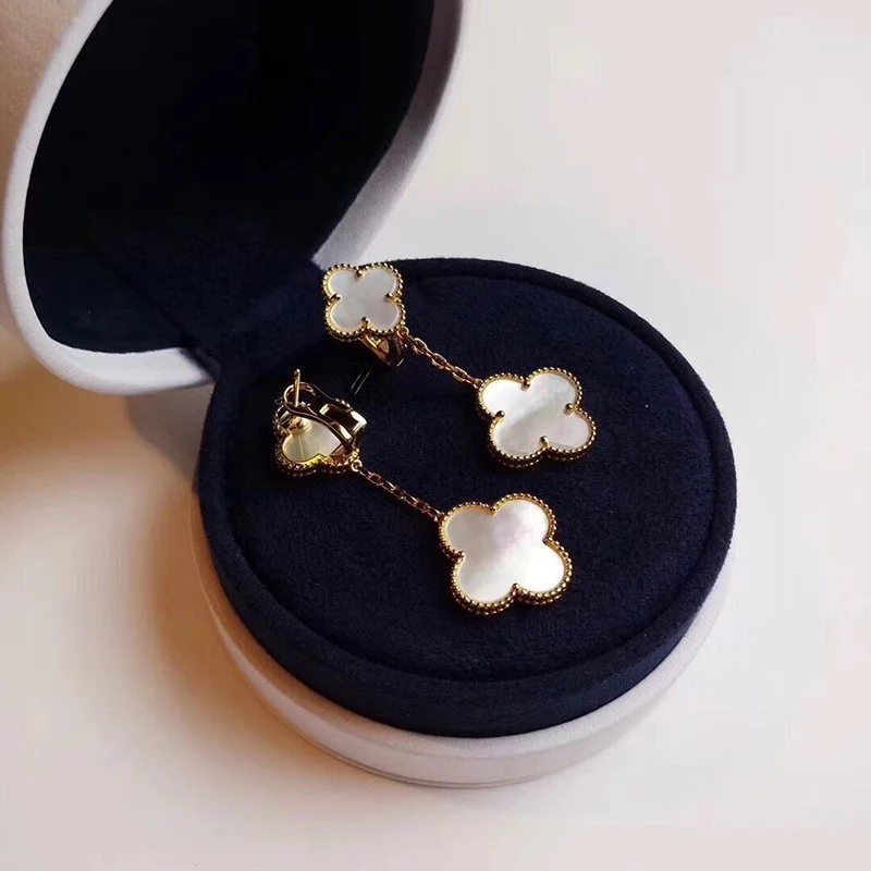 ★日本!!人気！ヴァンクリーフ&amp;アーペル マジック 偽物 アルハンブラ イヤリング/ピアス 2 vat00709