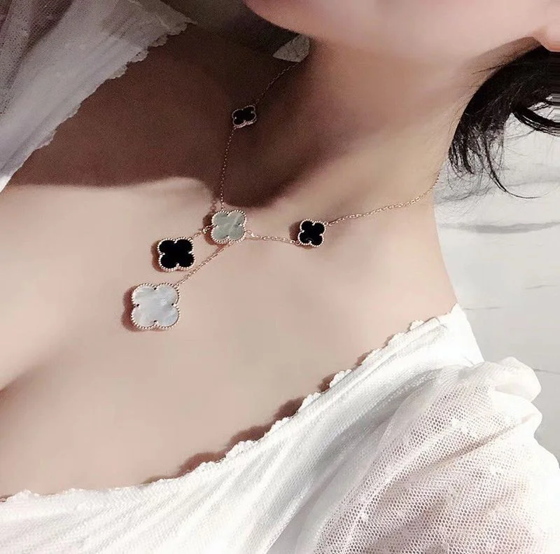 一目惚れ♪ヴァンクリーフ&アーペル マジック アルハンブラ ネックレス 偽物 vat31583