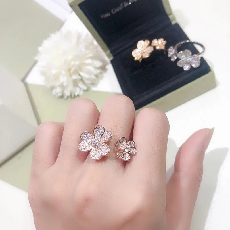 累積売上総額第1位!ヴァンクリーフ&アーペル*フリヴォル アントレ レ ドア リングVCARB67500