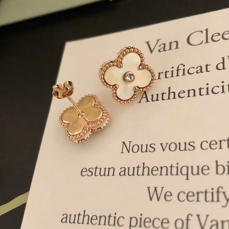 超希少!ヴァンクリーフ&アーペル ヴィンテージ アルハンブラ ピアス 偽物 vay86536