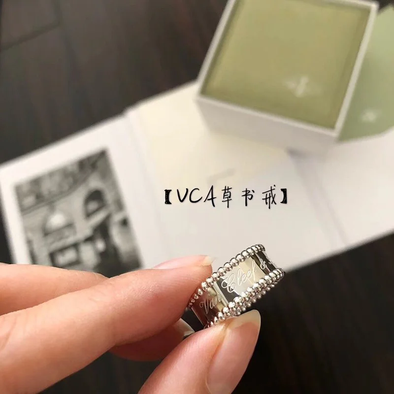 一目惚れ♪【ヴァンクリーフ&amp;アーペル】 リング ホワイトゴールド VCARN32300