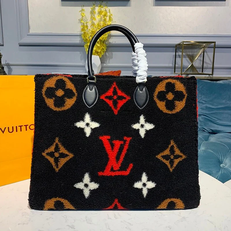 LV オンザゴー GM 偽物 テディスペシャル限定品ノワール M55421【即発】 