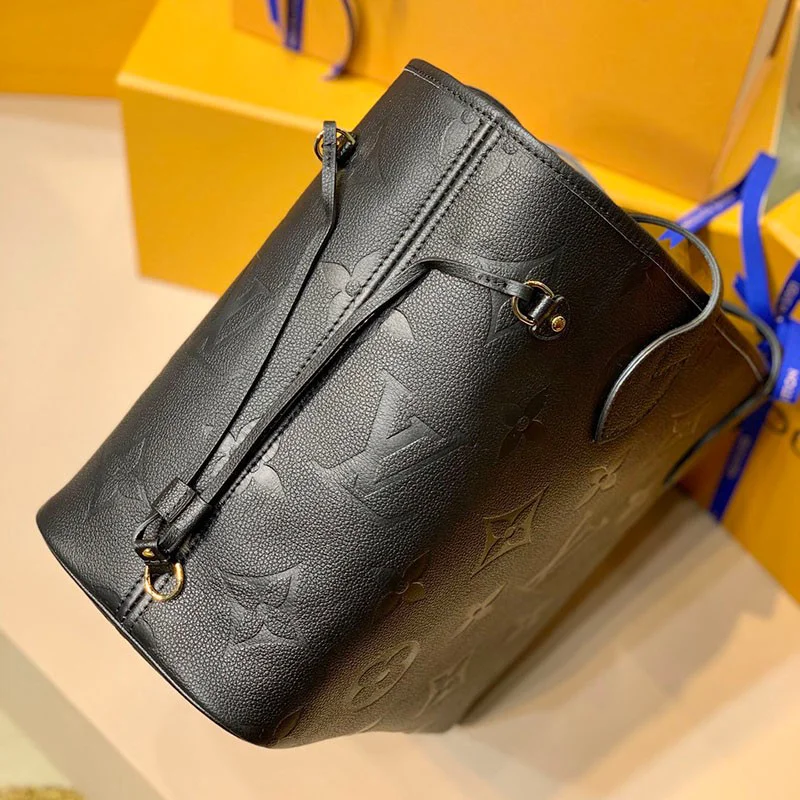 大人気ルイヴィトン ネヴァーフルブラック モノグラム アン新品 トートバッグ M45685