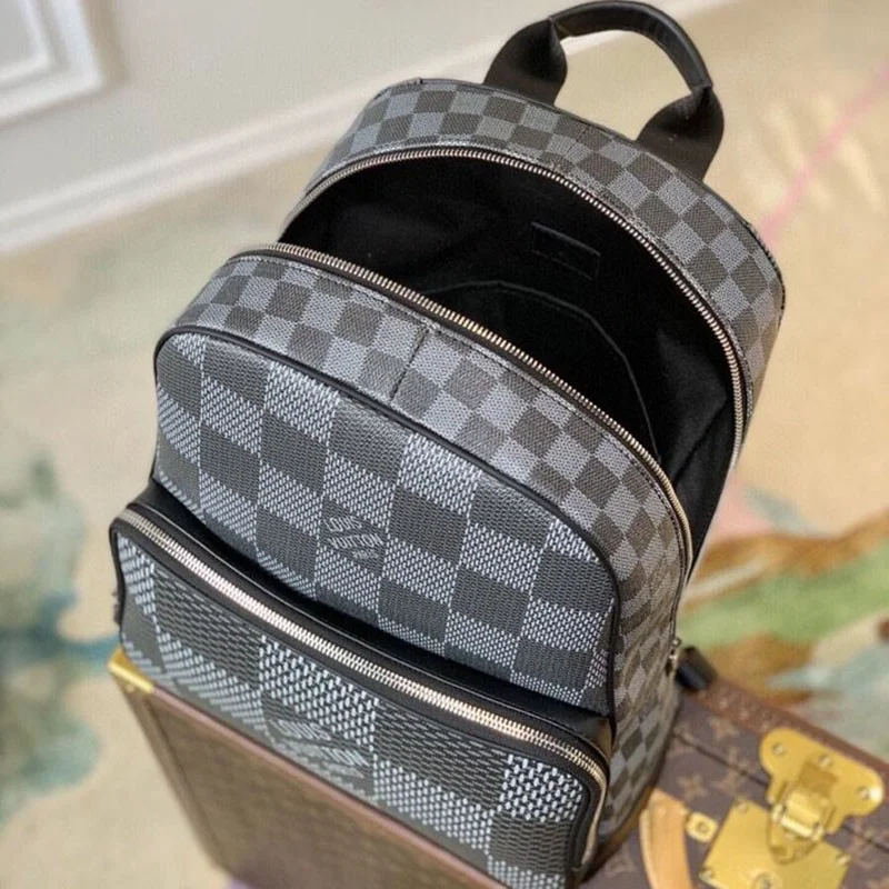 ルイヴィトン バックパック 偽物 キャンパス ダミエ N50009