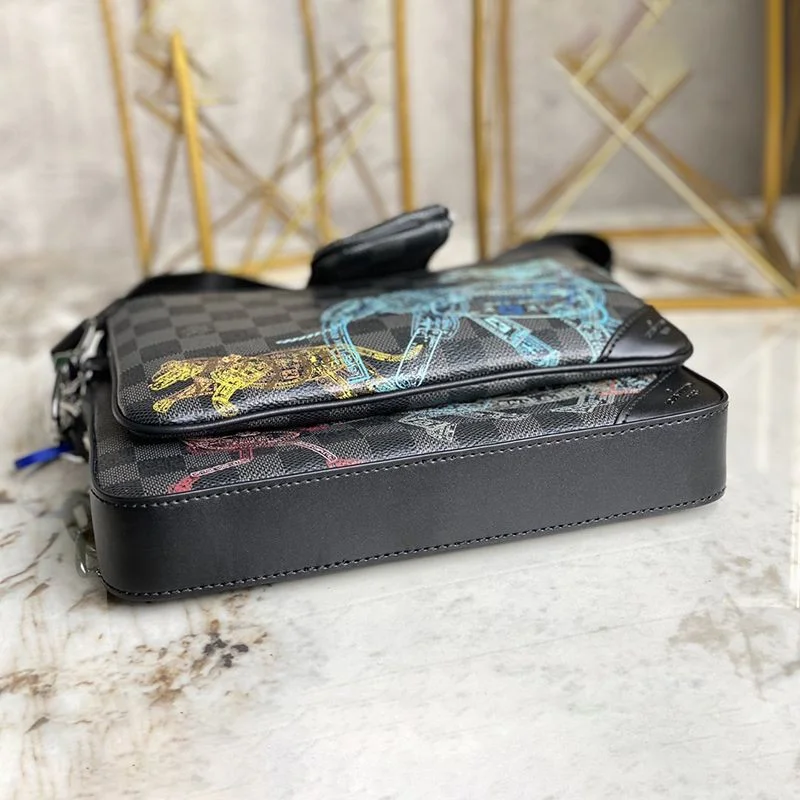人気No1ルイヴィトンショルダーバッグ トリオメッセンジャーバッグスーパーコピーN58040 ダミエ