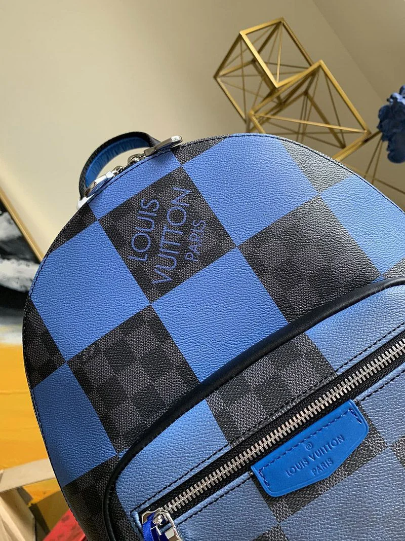 ルイヴィトン ダミエ ジョッシュ関税なし 大容量リュック☆ バックパック偽物 vuh69700