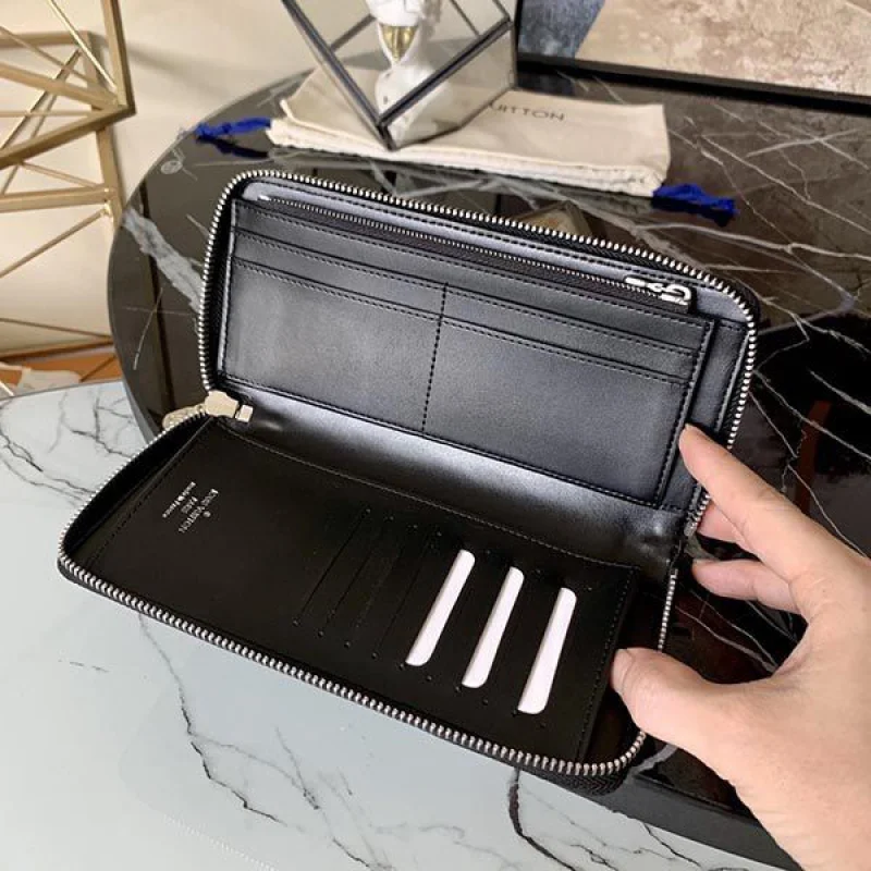 ルイヴィトン ジッピーウォレット 偽物ヴェルティカル ダミエ N60442