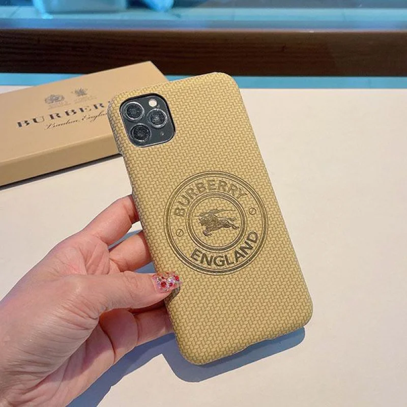 人気急上昇 バーバリー ロゴ&ホースプリント iPhone 13Proケース Bam15740