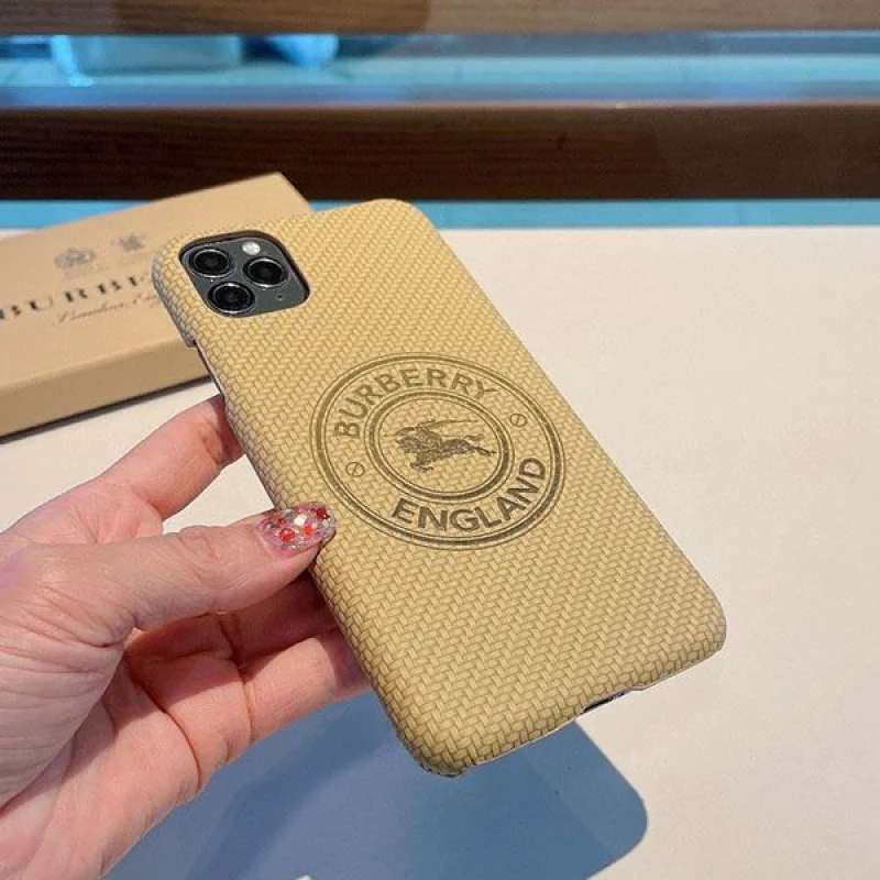 人気急上昇 バーバリー ロゴ&ホースプリント iPhone 13Proケース Bam15740