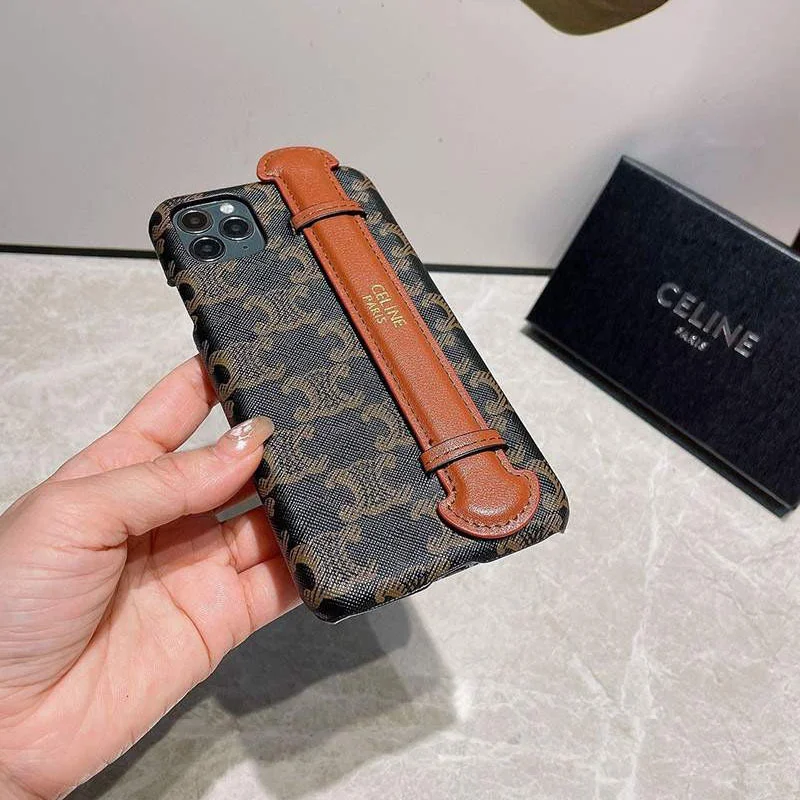 高品質♪♪♪セリーヌ☆ トリオンフ iPhone11/12 pro ケース 偽物♪ Cee35223