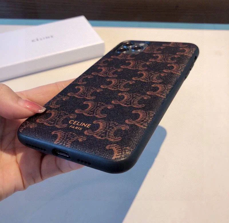 セリーヌ☆トリオンフ iPhone12/13 pro ケース コピー♪ Cek29020
