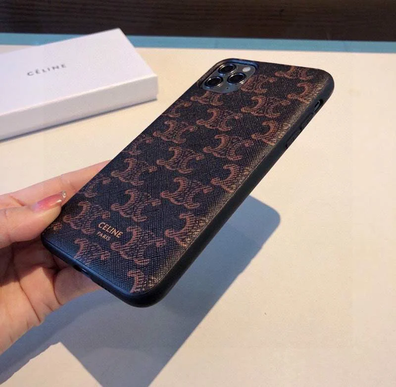 セリーヌ☆トリオンフ iPhone12/13 pro ケース コピー♪ Cek29020