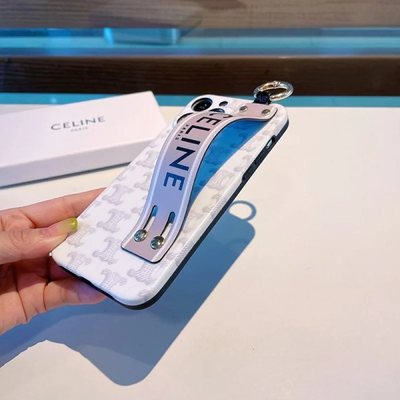 《大人気》セリーヌ ハンドストラップ付き iPhone ケース スーパーコピー Cek66147