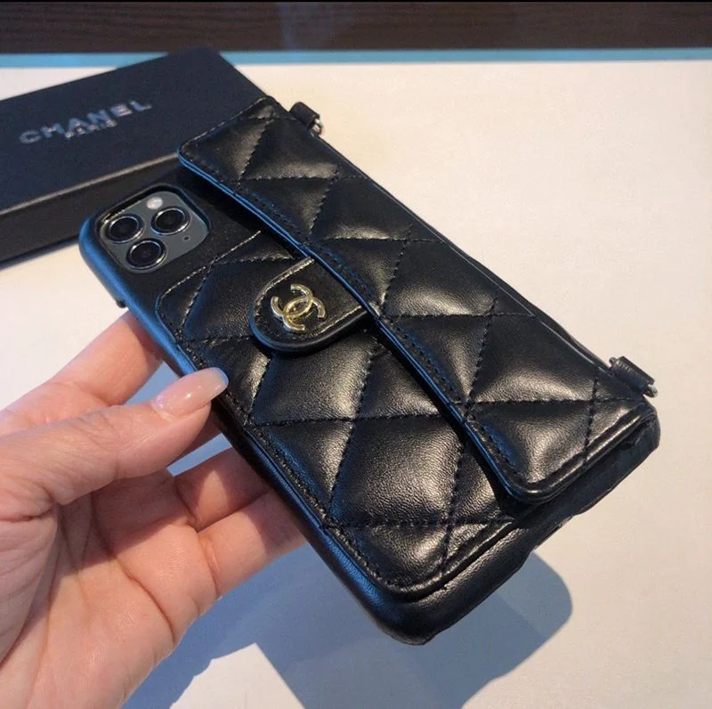 21AW新作シャネル スマホケース コピー iPhone11/12/13ケース shd48437