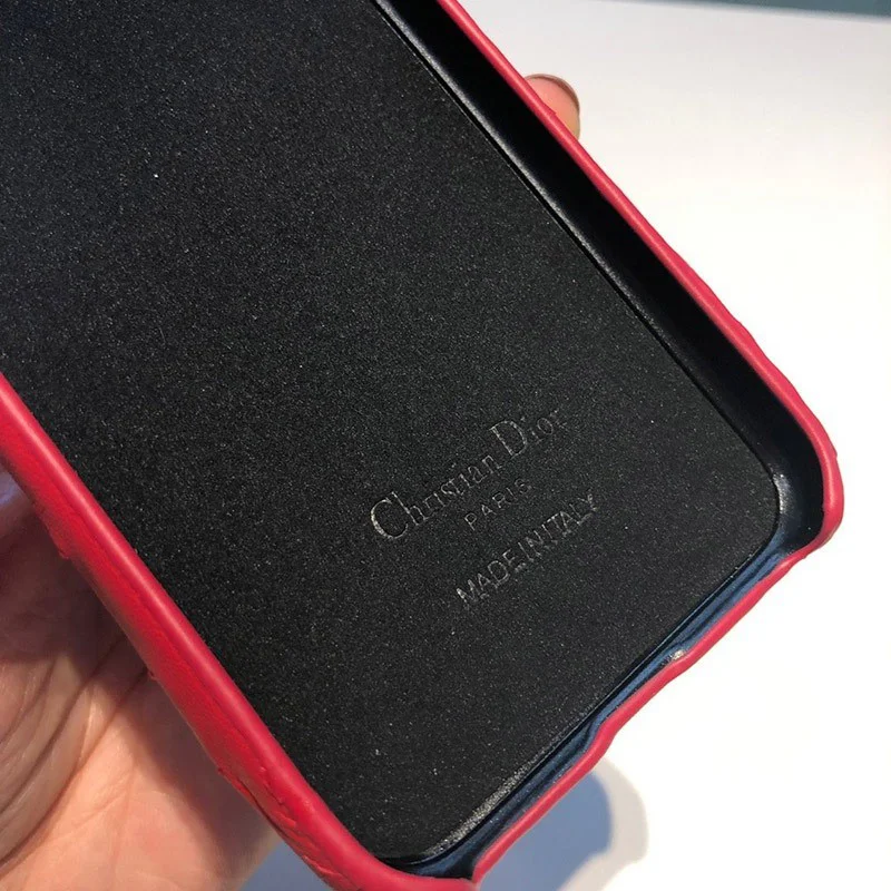春もの新作 ディオール チャーム&カードスロット付き iPhoneケース偽物 dei87919