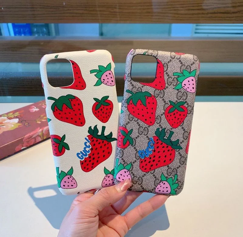 一目惚れ♪グッチ いちご ケース コピー ストロベリー iPhone GG スプリーム guz33808