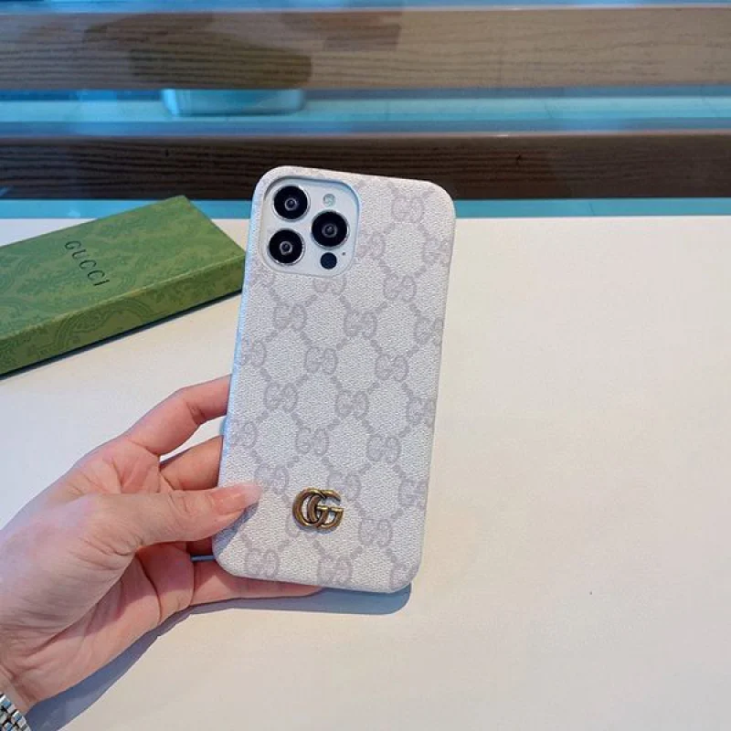 希少色 グッチ iphone13/14Proケース 偽物2色 guw61516