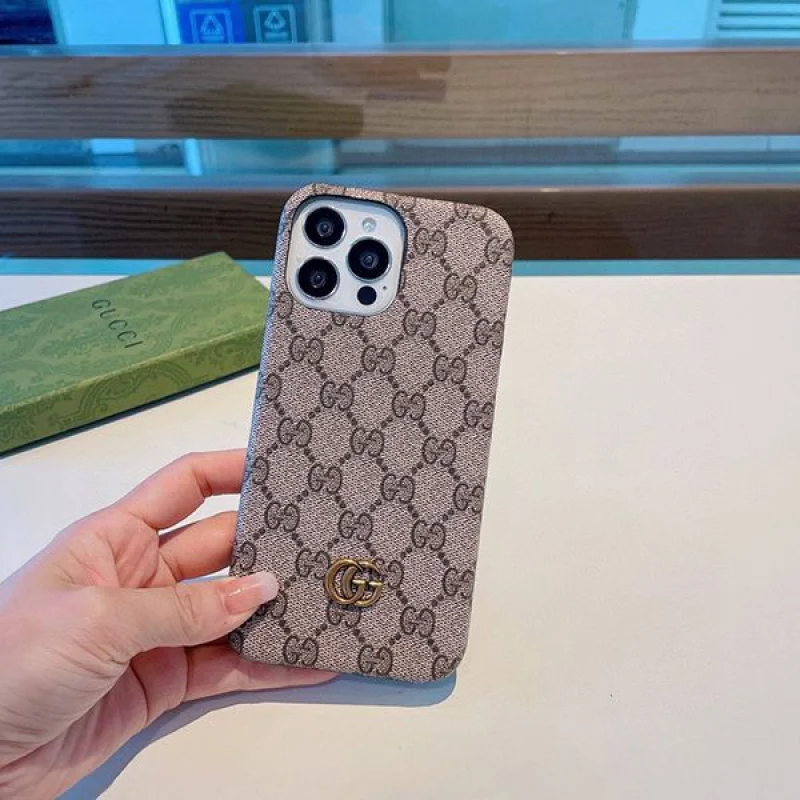 希少色 グッチ iphone13/14Proケース 偽物2色 guw61516