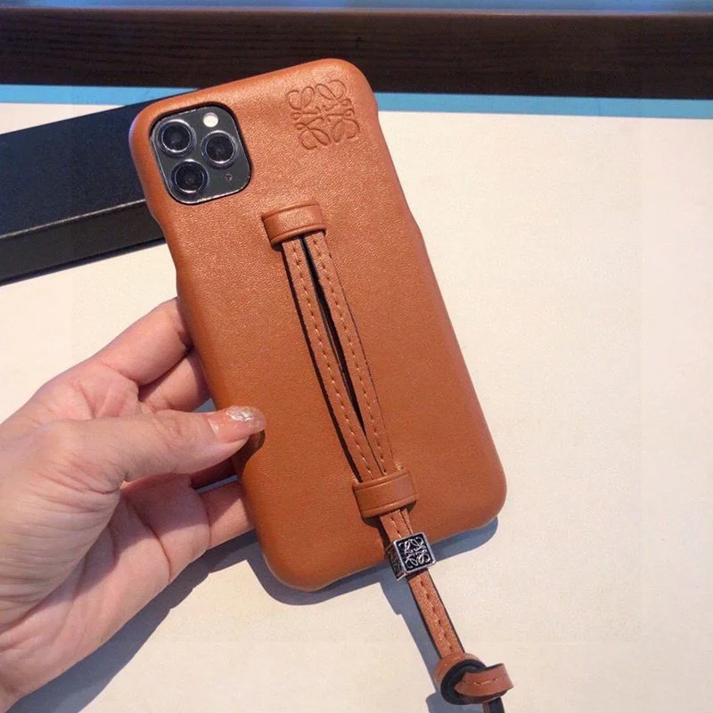 日本未入荷【ロエベ スマホケース 偽物】レザー iPhone用ケース lob54514