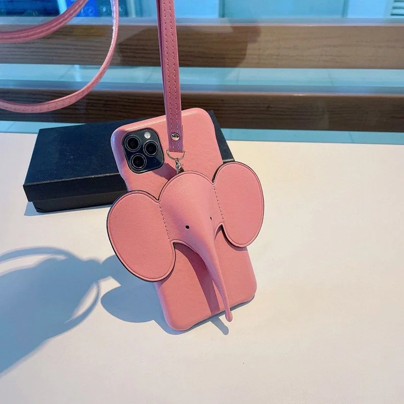 限定SALE★ロエベ iphoneケース 偽物 エレファント★Anagram 象 C719C80X0 lon32807