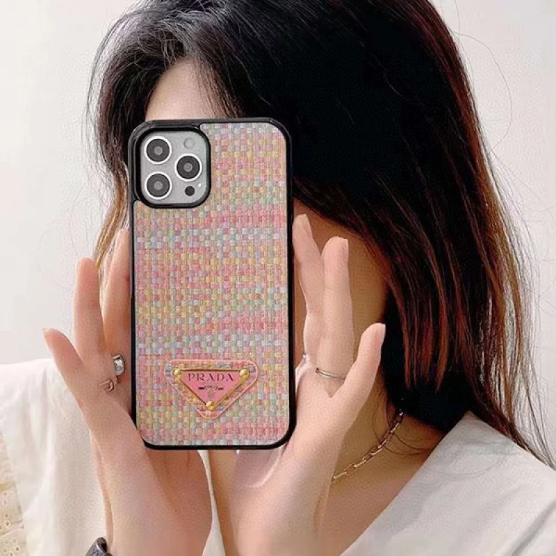 【お洒落★】プラダ iPhone13/14Proケース 偽物NEW♪ロゴ付き pun39073