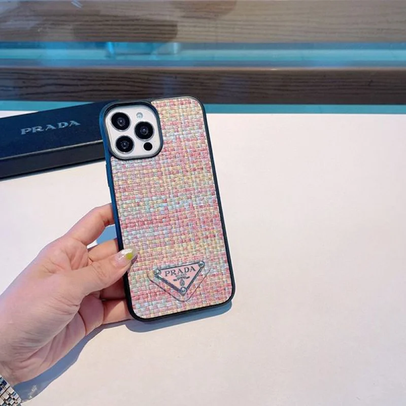 【お洒落★】プラダ iPhone13/14Proケース 偽物NEW♪ロゴ付き pun39073