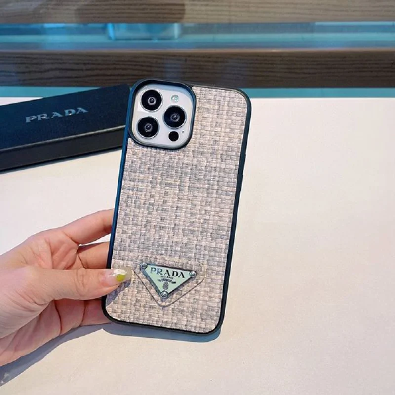 【お洒落★】プラダ iPhone13/14Proケース 偽物NEW♪ロゴ付き pun39073