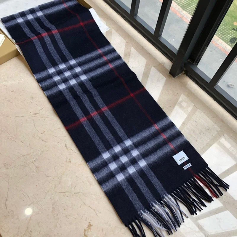 ★日本!!人気!バーバリー クラシック カシミヤ チェック マフラー コピー Baz55103