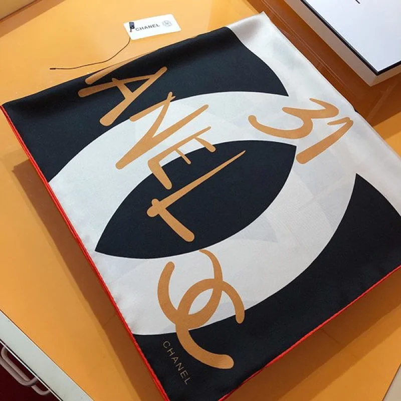 争奪戦♡シャネル シルクスカーフ コピー 選べる2色 shf37234