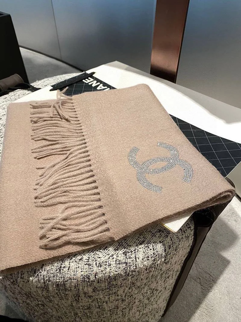 完売必至 シャネル ストール ウールコピー シルク カシミヤ CC shk37277